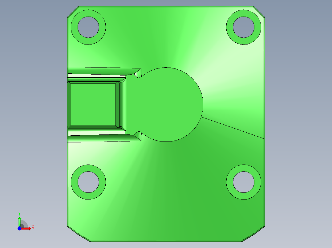 货车零件液压工装夹具设计【含三维图】前视图