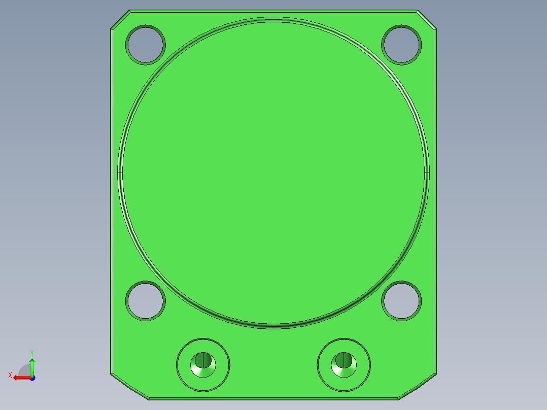货车零件液压工装夹具设计【含三维图】后视图