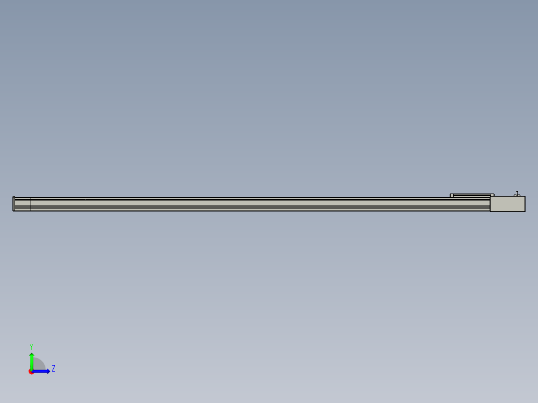 欧规系列-LB8-L75-S2400-BR-ZP75-C3左视图