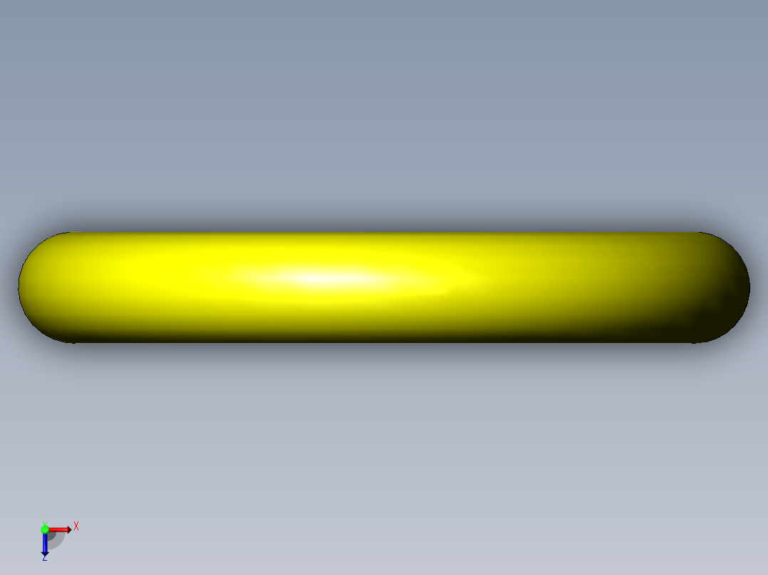 180deg 3r inch elbow俯视图