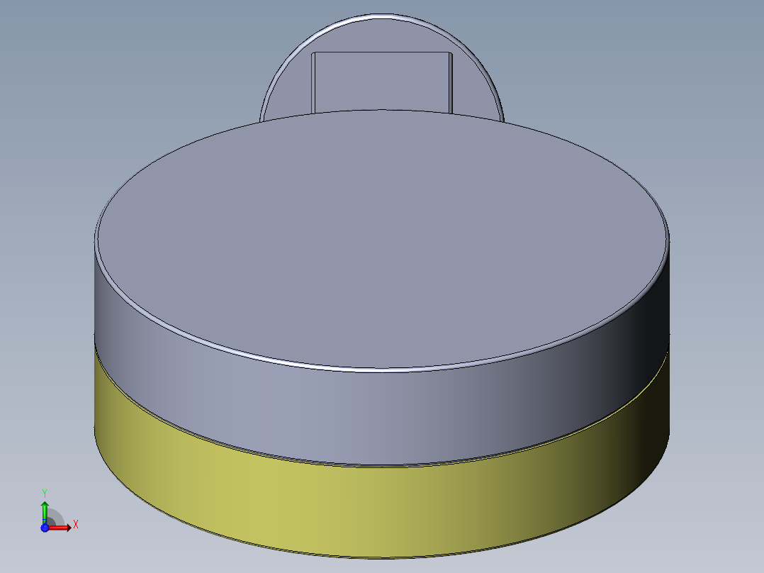 花洒莲蓬头前视图