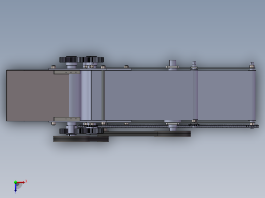 饺子皮机方案设计含sw三维俯视缩略图