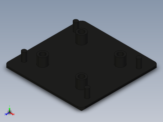 型材-BR 90X90L COVER CAP KJN516214