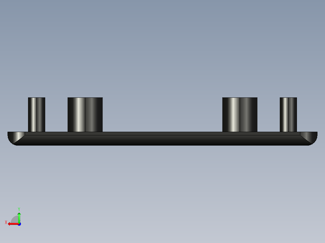 型材-BR 90X90L COVER CAP KJN516214后视图