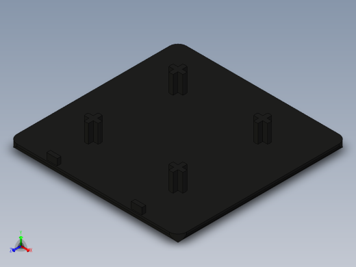 型材-BR 80X80 COVER CAP KJN529039