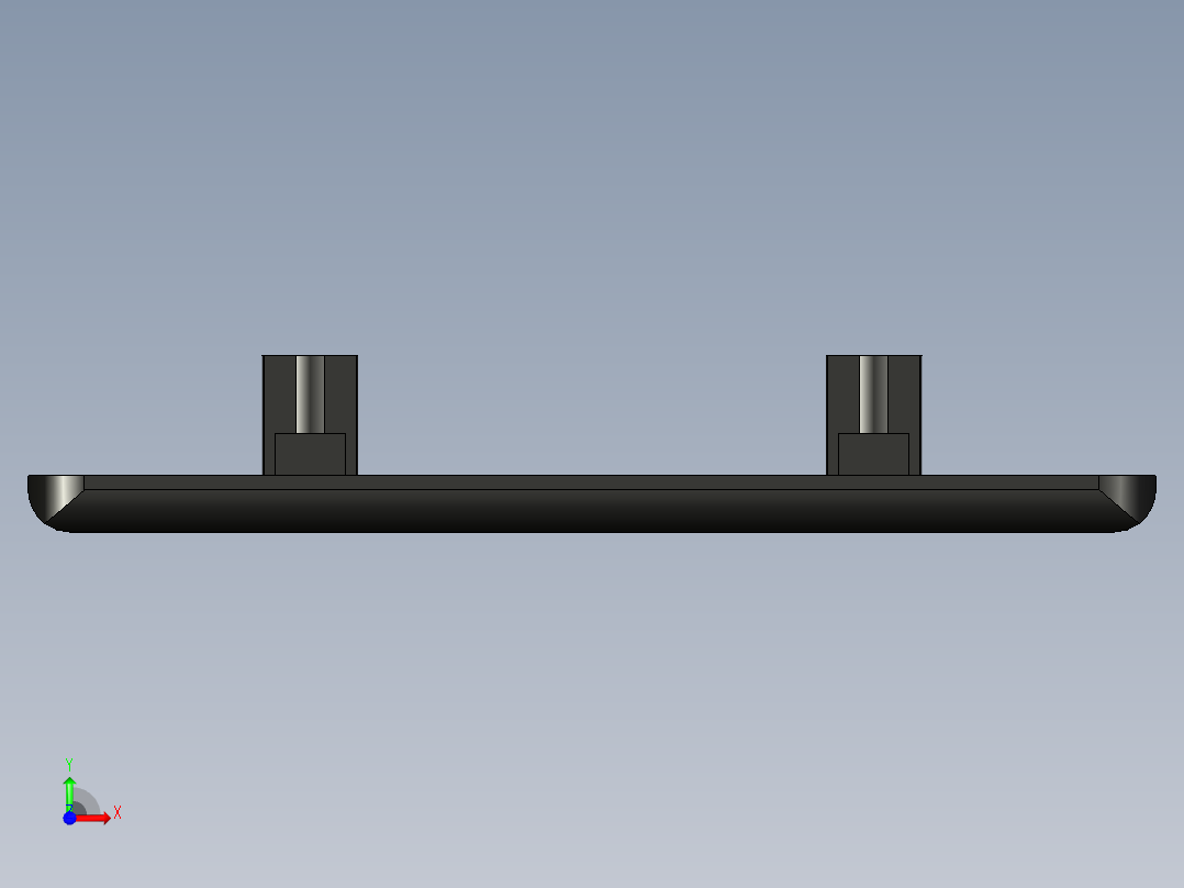 型材-BR 80X80 COVER CAP KJN529039前视图