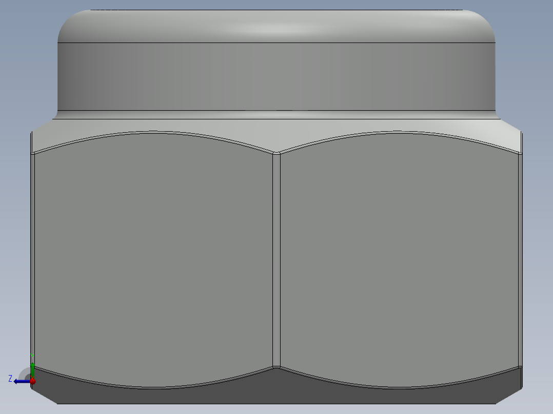 紧固件-0.6250 Lock Nut右视图