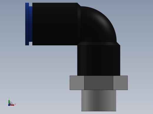 Ø6 x 1-8G COTOVELO 90° MACHO GIRAT. (C02470618)前视缩略图