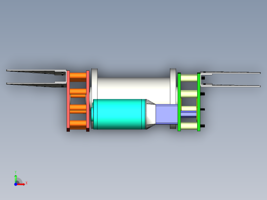 爬升绞车总成--stp前视缩略图