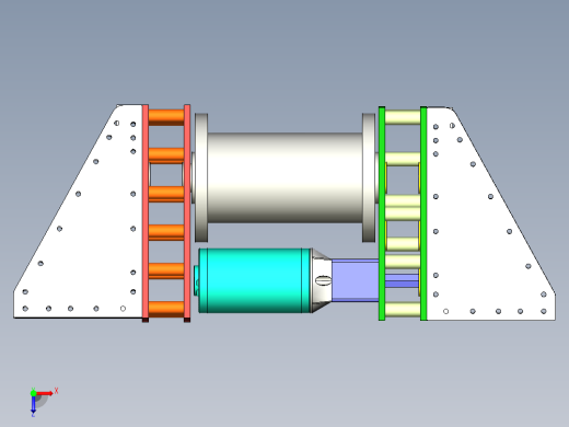 爬升绞车总成--stp俯视缩略图