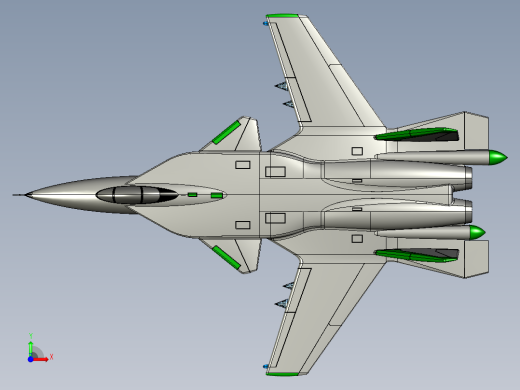 苏47金雕式战斗机前视缩略图