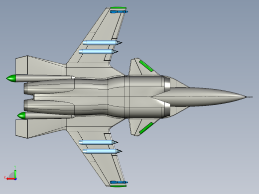 苏47金雕式战斗机左视缩略图