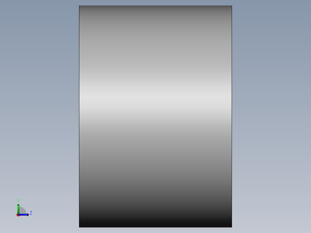 PVC公制管件-32x25 reducer左视图