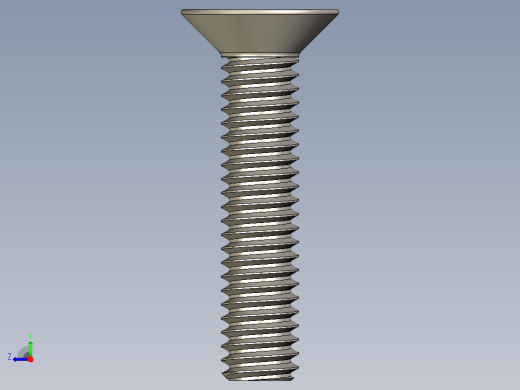 Screw_ISO_10642_M2x12_A2.STEP右视缩略图