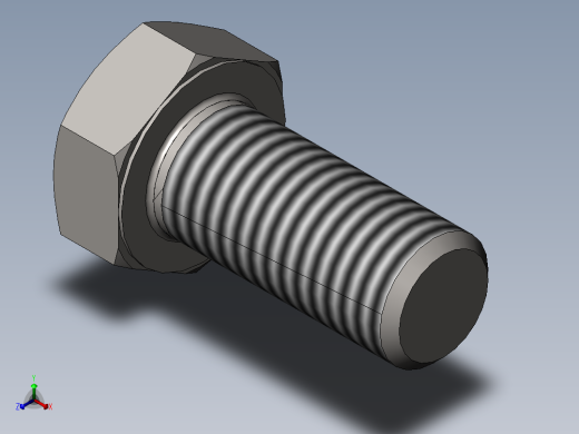 GB／T5781-2000六角头螺栓全螺纹C级(M27)×60
