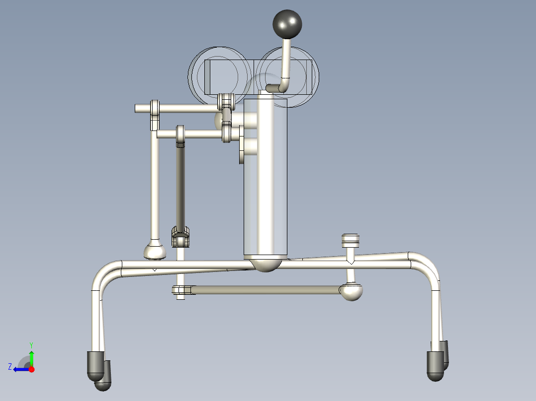 B3003963-机械蟑螂右视图