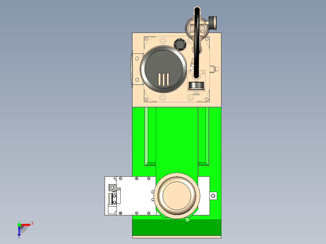 A3004122-铆接夹具俯视图