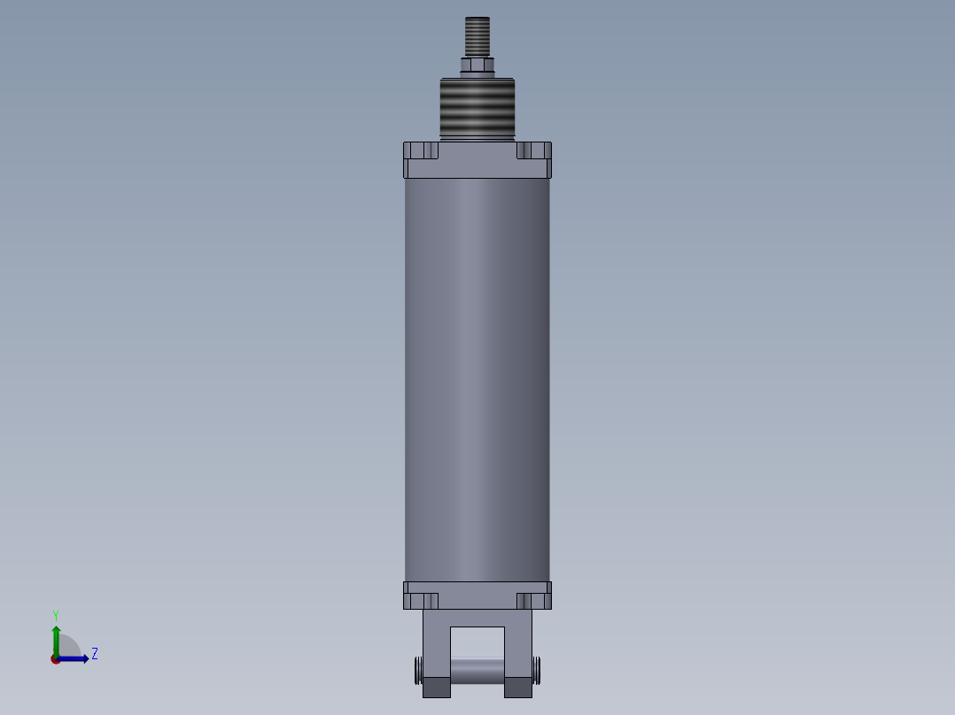 拉杆气缸-100x25x257-mm-1.snapshot.1左视图