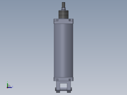 拉杆气缸-100x25x257-mm-1.snapshot.1左视缩略图