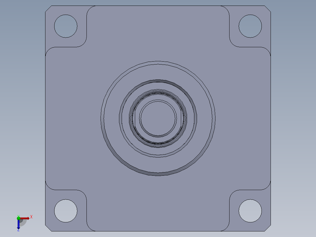 拉杆气缸-100x25x257-mm-1.snapshot.1俯视图