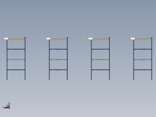 货架、自动化立体仓库右视缩略图