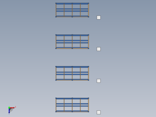 货架、自动化立体仓库俯视缩略图