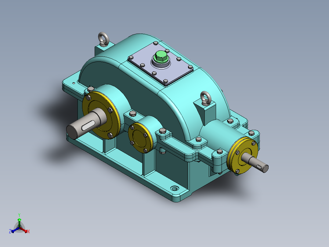圆锥-圆柱减速器