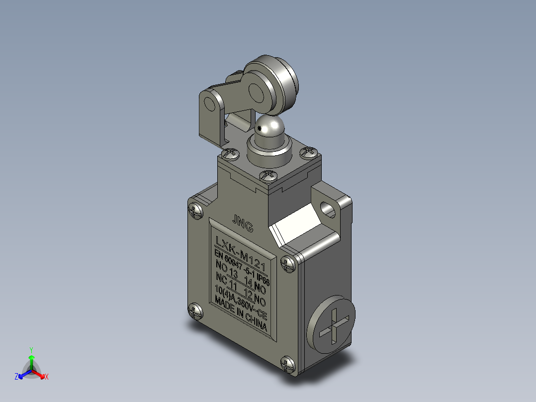 CHAVEFIMDECURSO-JNG-LXK-M121主视图