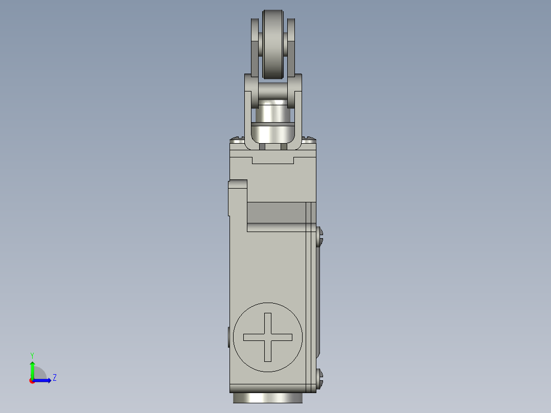 CHAVEFIMDECURSO-JNG-LXK-M121左视图