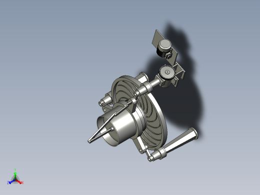 全自动磨茶叶机制茶机正等轴测缩略图