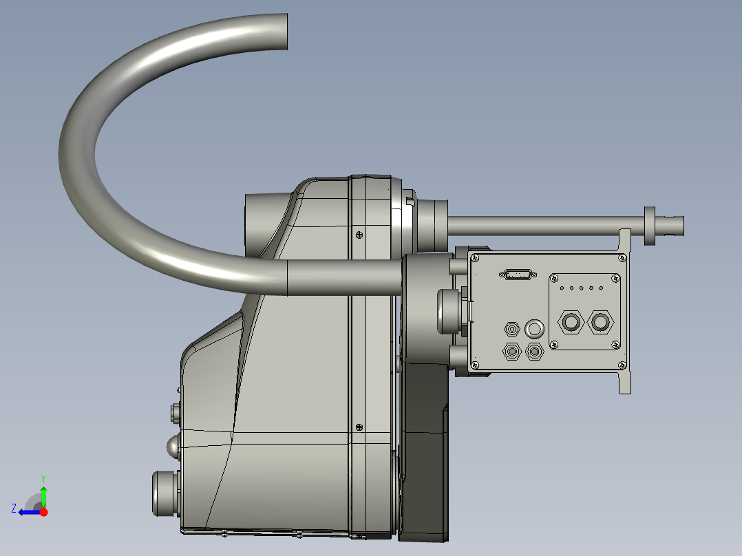 IRS111-6-60Z20TS3汇川机器人(默认-_flexible1)2zz右视图