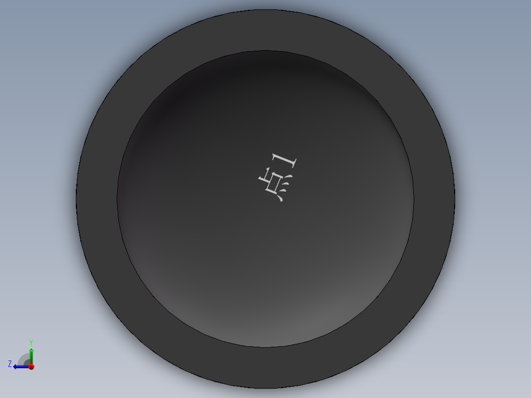 U-PVC CAP DN32右视图