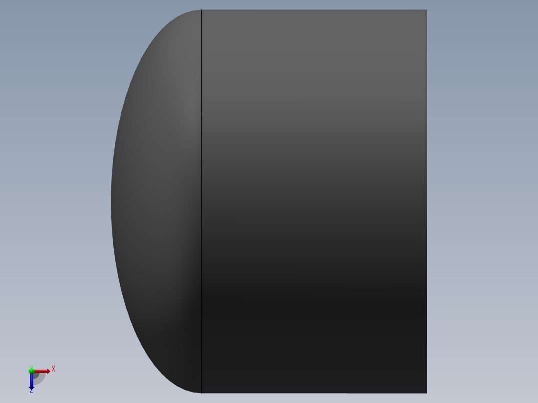 U-PVC CAP DN32俯视图