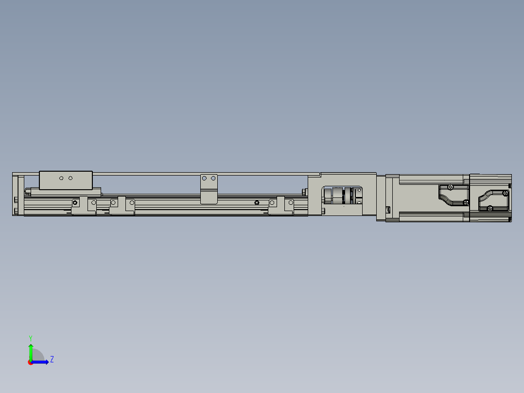 KK50-250A1-F2-100WSTEP左视图