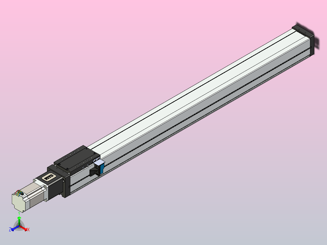 FSL80 直线模组[FSL80-E900-10C7-BC-B57]主视图