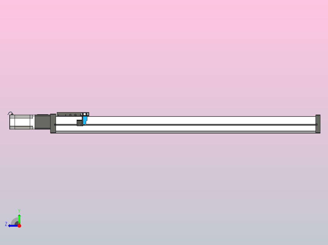 FSL80 直线模组[FSL80-E900-10C7-BC-B57]右视图