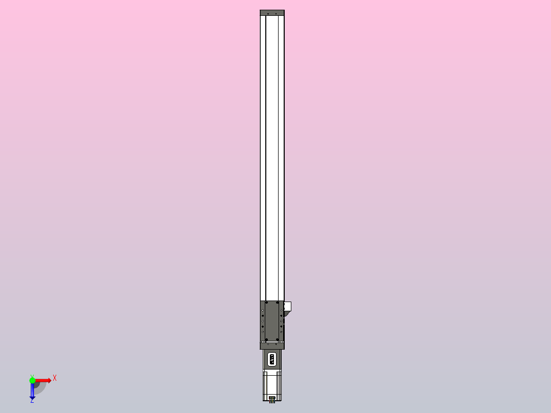 FSL80 直线模组[FSL80-E900-10C7-BC-B57]俯视图