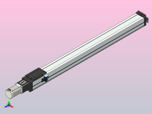 FSL80 直线模组[FSL80-E900-10C7-BC-B57]正等轴测缩略图