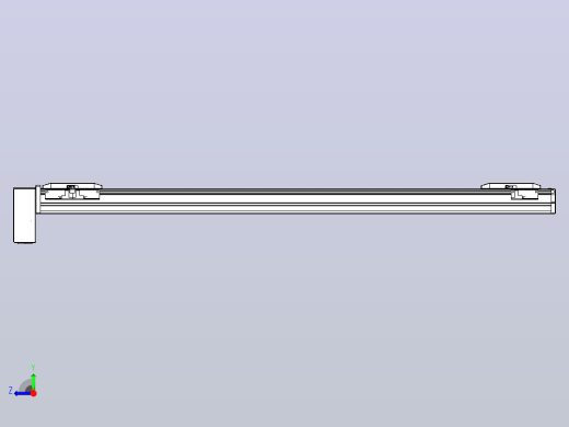 皮带直线轴双滑块型TPA-GCBS-50-P42-L350-RP-M10-N3右视缩略图