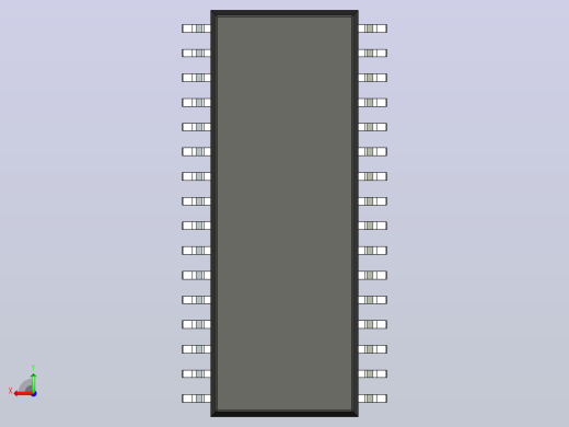 106x SOIC 封装（小外形集成电路）SOIC127P1047X264-32N后视缩略图