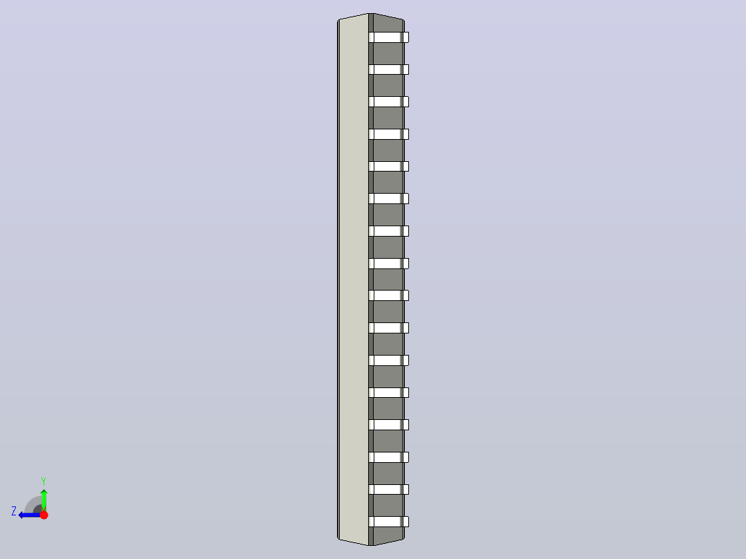 106x SOIC 封装（小外形集成电路）SOIC127P1047X264-32N右视图