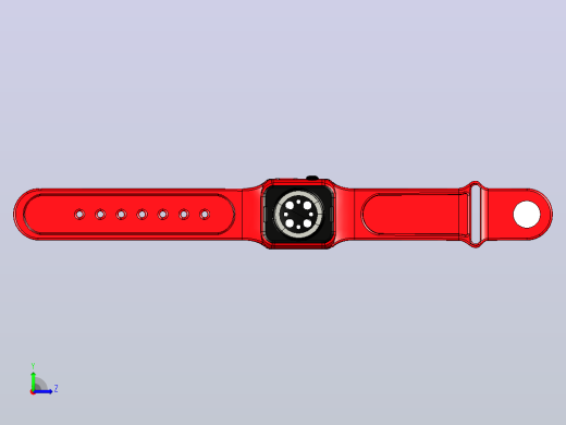 Apple Watch Series  毫米产品红色左视缩略图