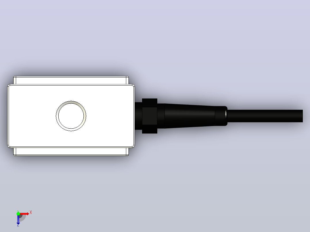 s型VPG传感器称重传感器，最大1500千克。负荷俯视图