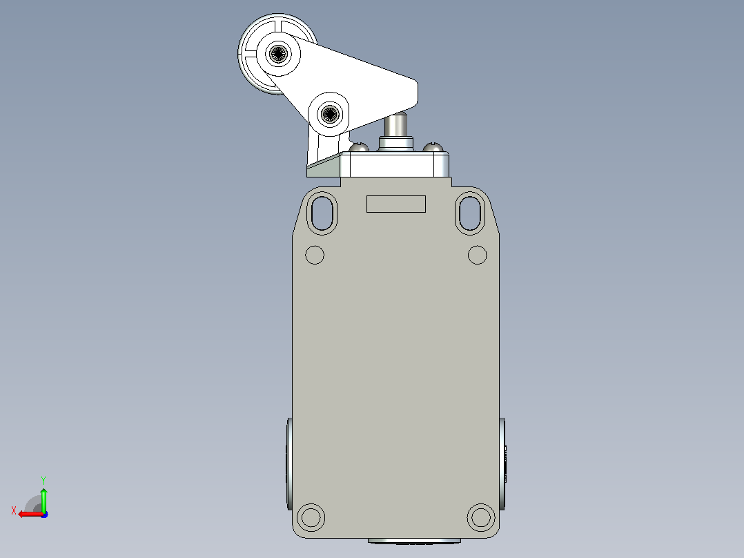 YBLX-P1_303_1F行程开关三维模型202107后视图