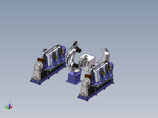 机器人焊接工装夹具，