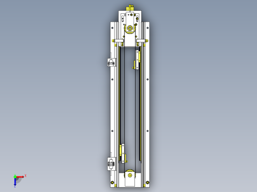 滑台穿梭传送机构俯视缩略图