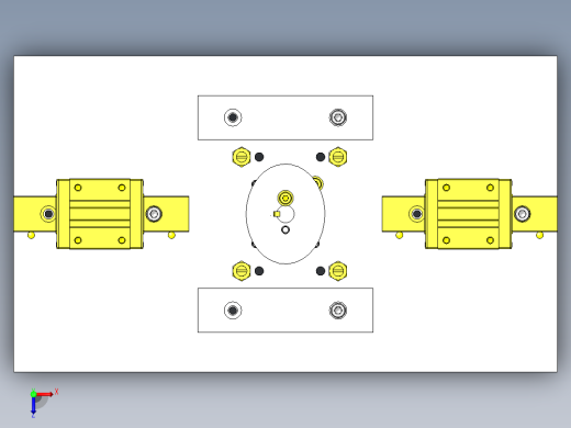 可调节支承负载的夹头机构俯视缩略图