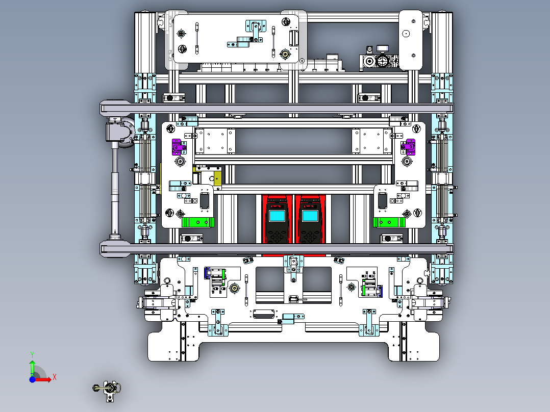 迈腾天窗生产线FB14095前视图
