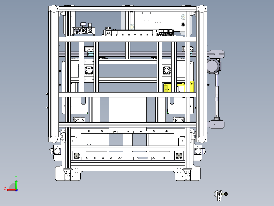 迈腾天窗生产线FB14095后视图