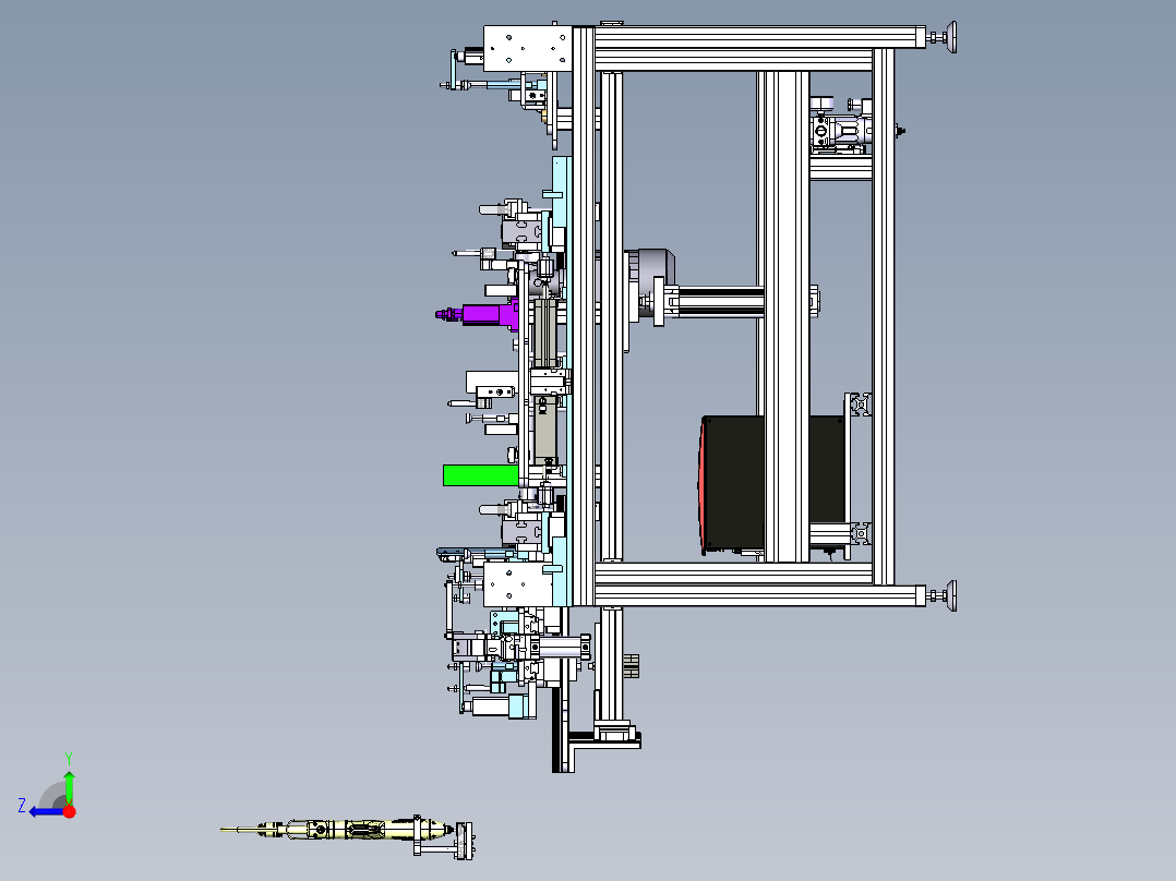 迈腾天窗生产线FB14095右视图